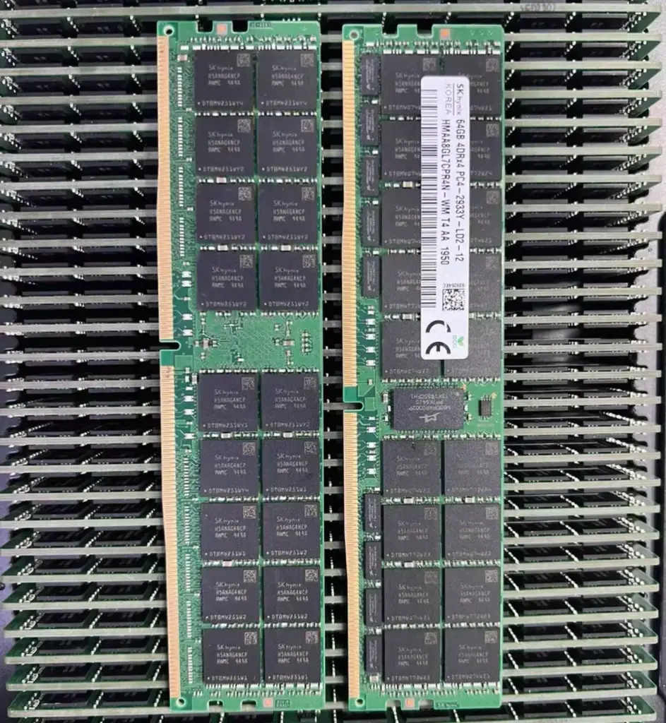 64GB DDR4 2400MHz ECC RDIMM Memory